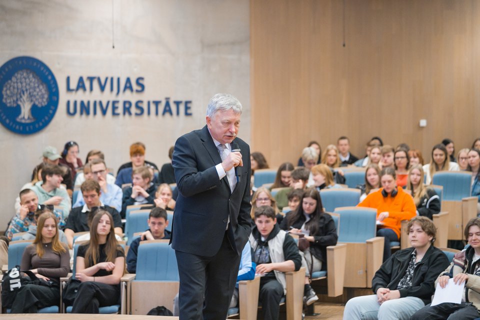 Latvijas Universitātes pasākums «Padomi eksāmeniem». null