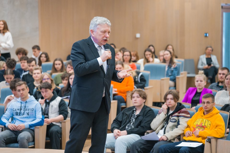 Latvijas Universitātes pasākums «Padomi eksāmeniem». null