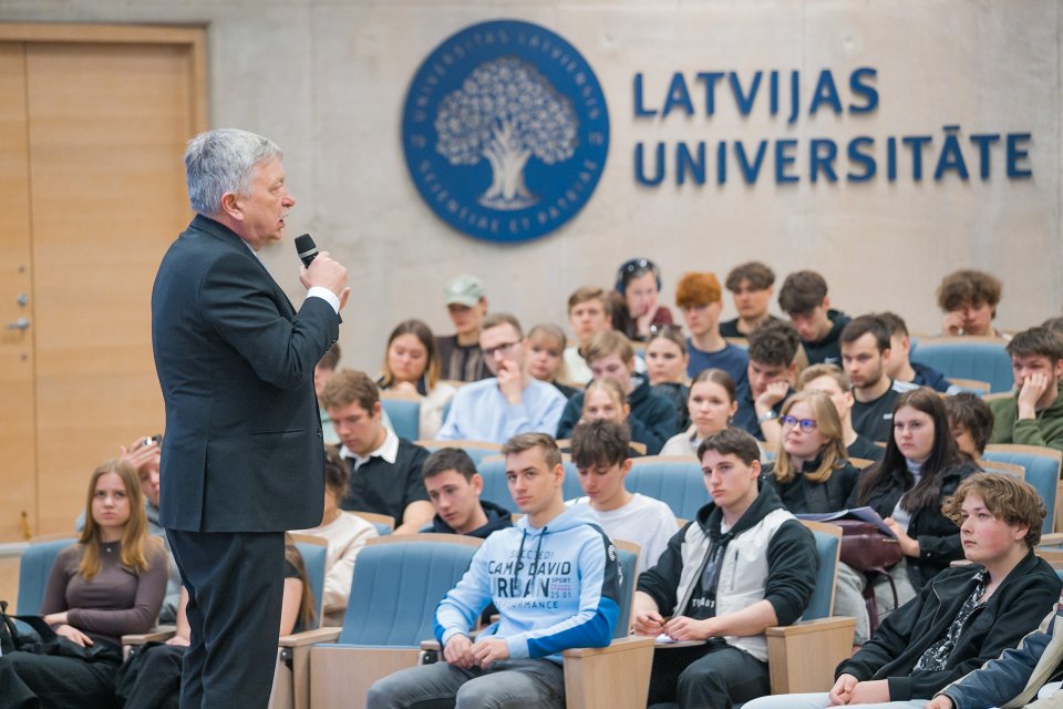 Latvijas Universitātes pasākums «Padomi eksāmeniem». null