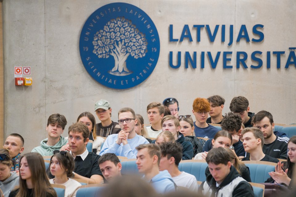 Latvijas Universitātes pasākums «Padomi eksāmeniem». null