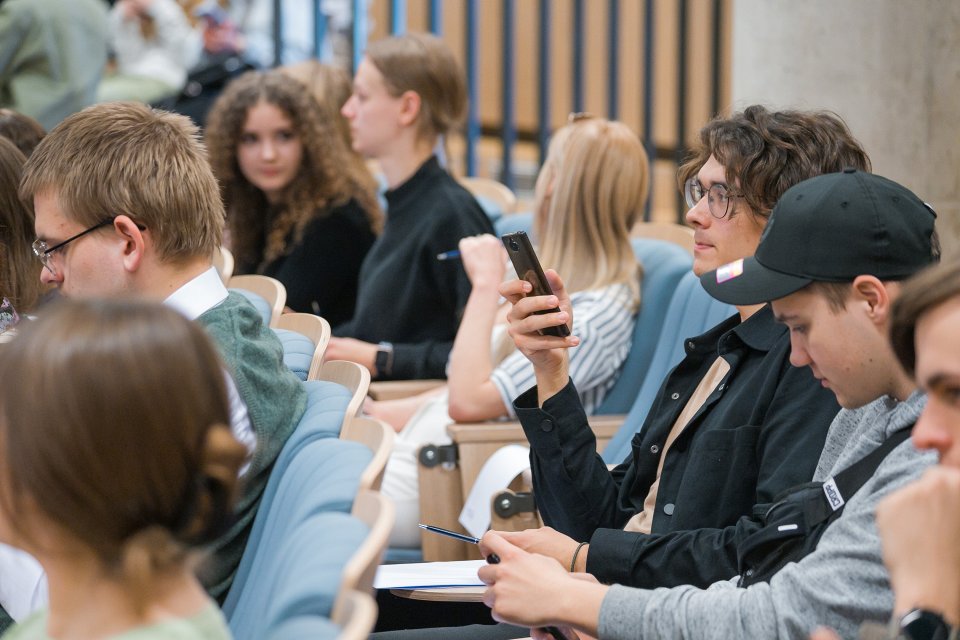 Latvijas Universitātes pasākums «Padomi eksāmeniem». null