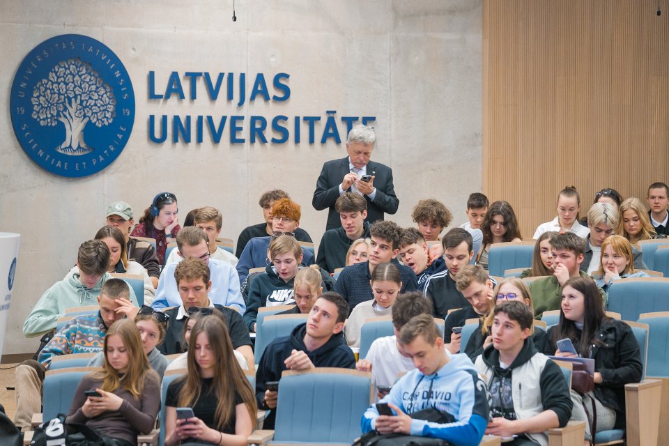 Latvijas Universitātes pasākums «Padomi eksāmeniem». null