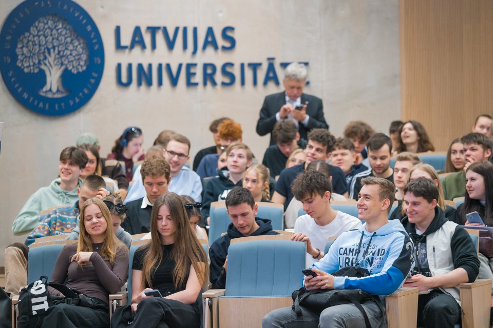 Latvijas Universitātes pasākums «Padomi eksāmeniem». null