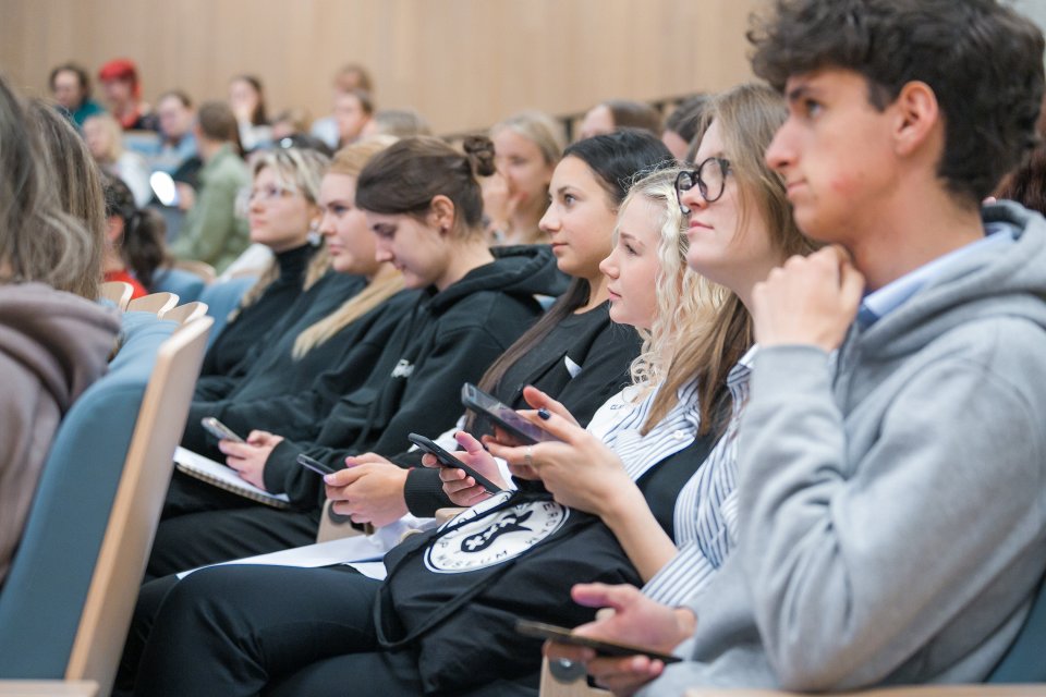 Latvijas Universitātes pasākums «Padomi eksāmeniem». null