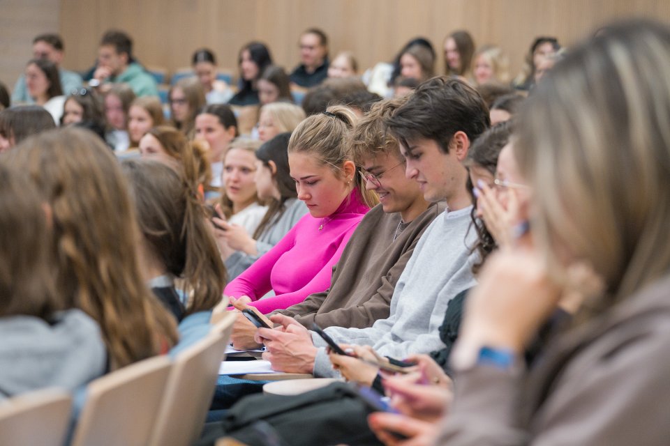 Latvijas Universitātes pasākums «Padomi eksāmeniem». null