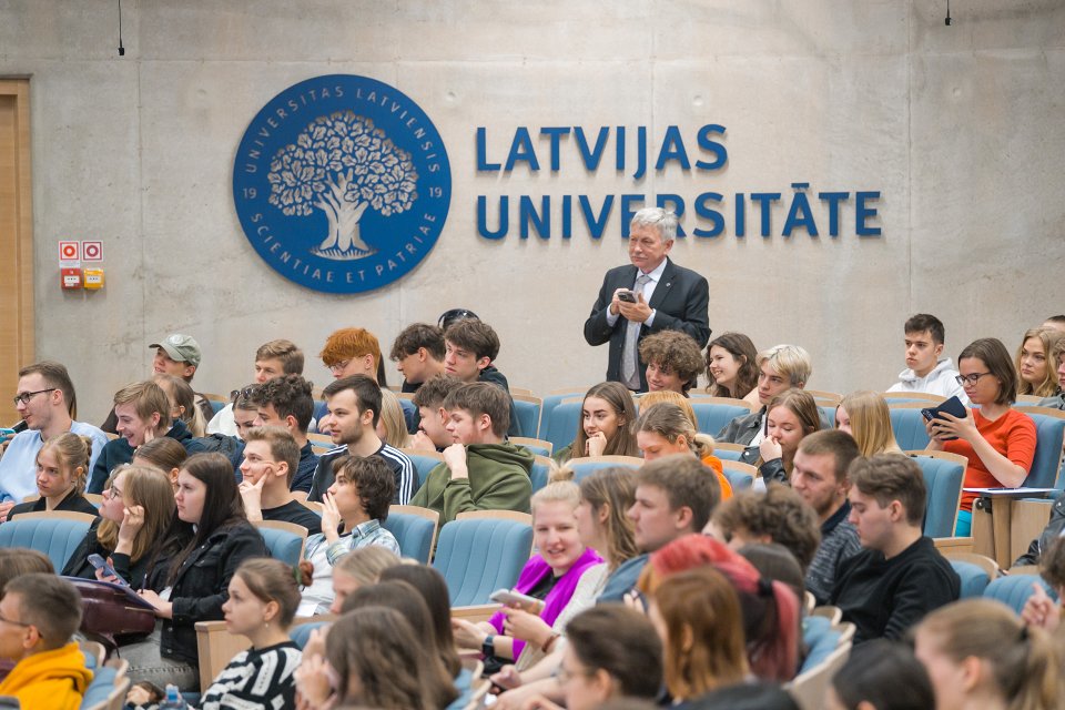 Latvijas Universitātes pasākums «Padomi eksāmeniem». null