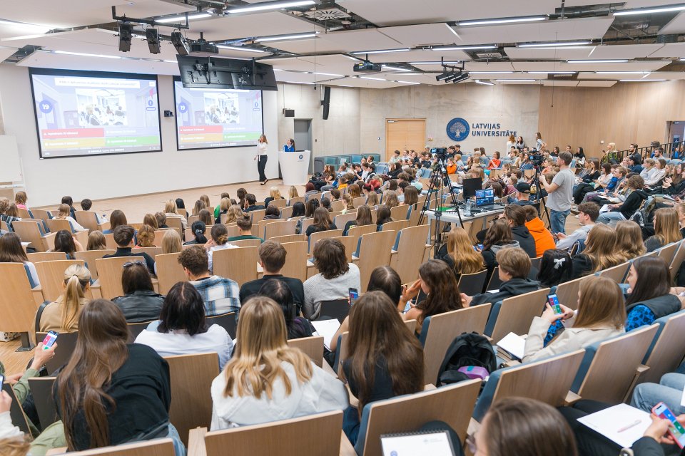 Latvijas Universitātes pasākums «Padomi eksāmeniem». null