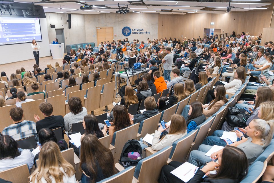 Latvijas Universitātes pasākums «Padomi eksāmeniem». null