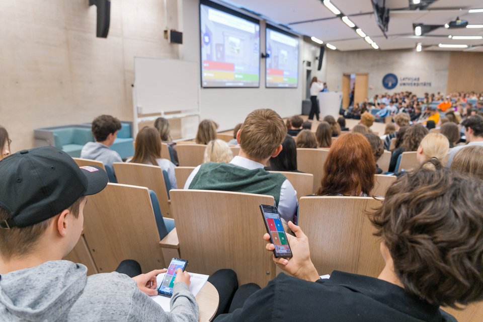 Latvijas Universitātes pasākums «Padomi eksāmeniem». null