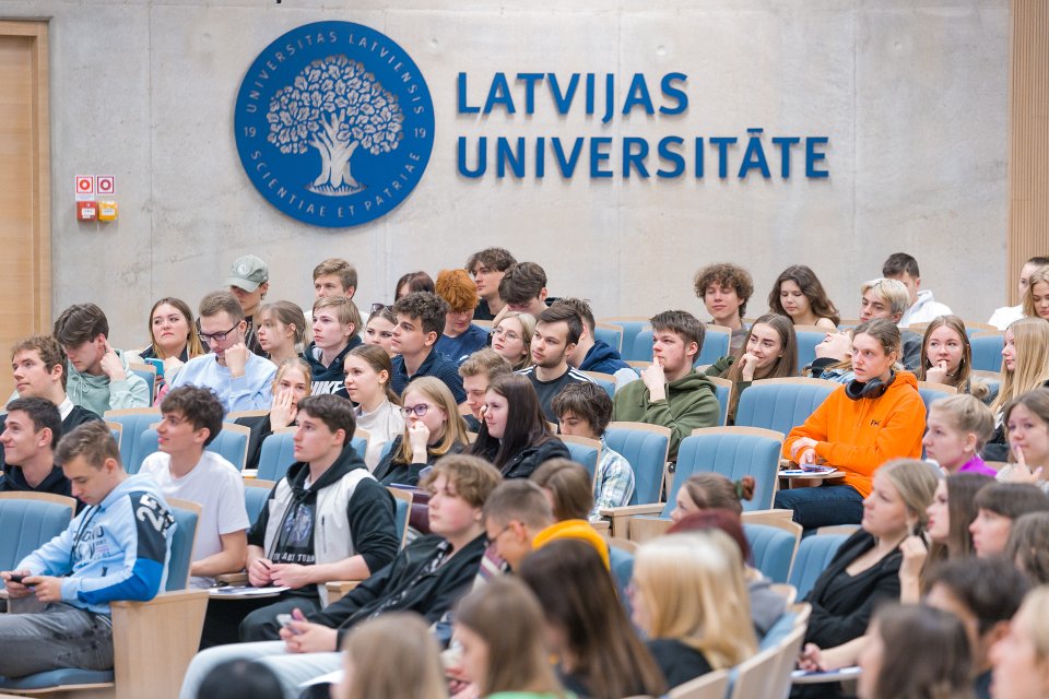 Latvijas Universitātes pasākums «Padomi eksāmeniem». null