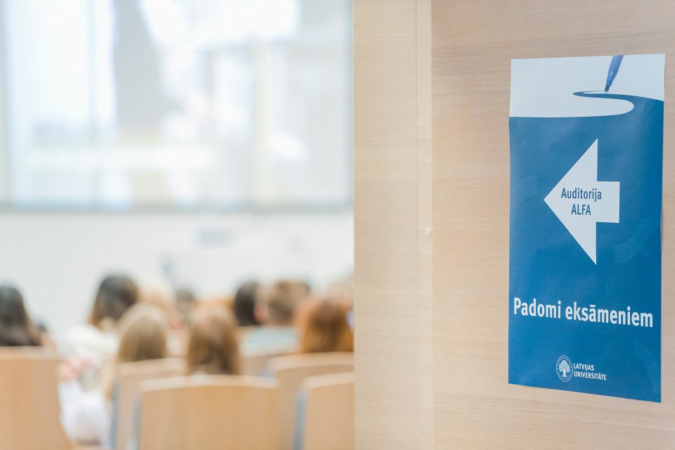 Latvijas Universitātes pasākums «Padomi eksāmeniem». null