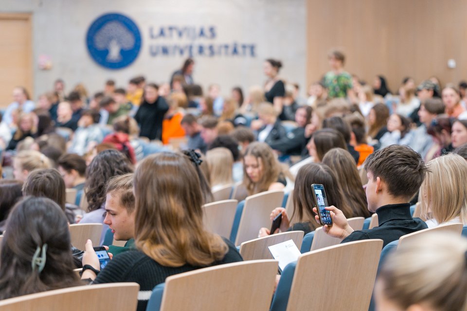 Latvijas Universitātes pasākums «Padomi eksāmeniem». null