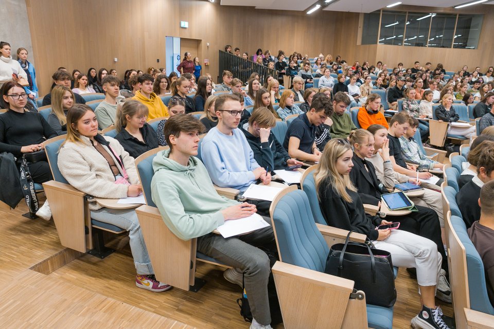 Latvijas Universitātes pasākums «Padomi eksāmeniem». null