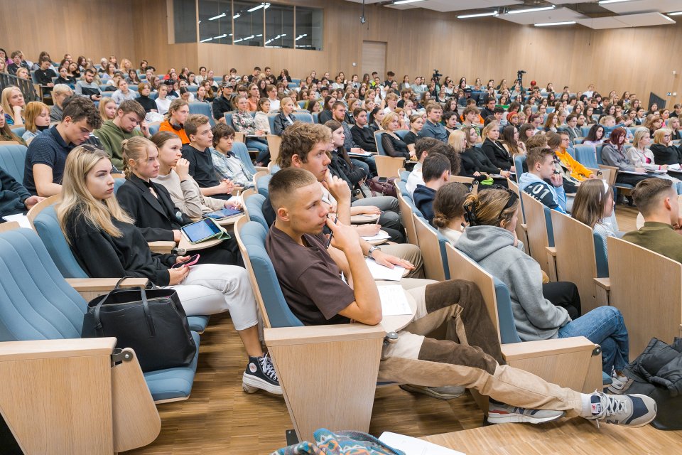 Latvijas Universitātes pasākums «Padomi eksāmeniem». null