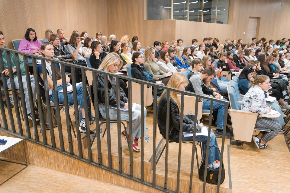 Latvijas Universitātes pasākums «Padomi eksāmeniem». null