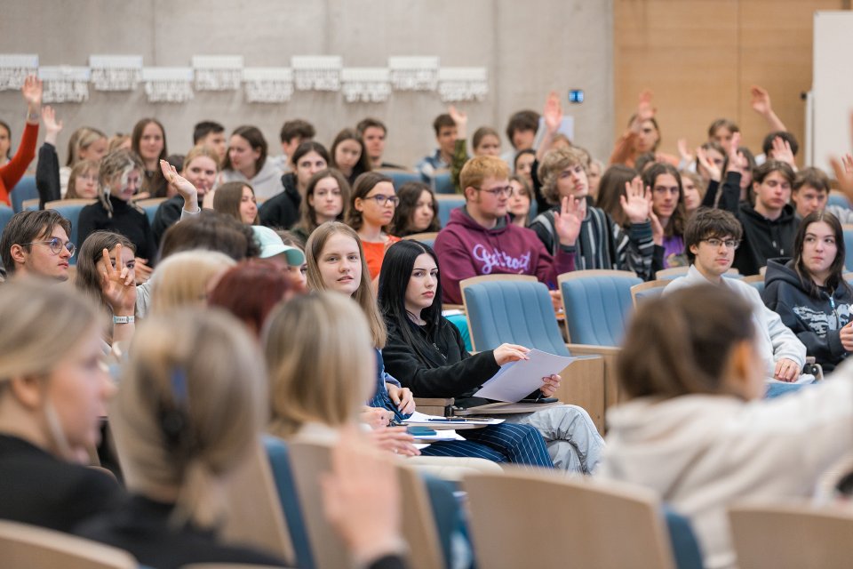 Latvijas Universitātes pasākums «Padomi eksāmeniem». null