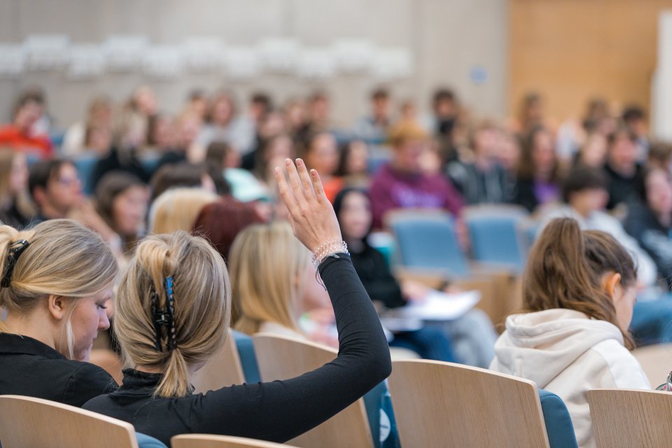 Latvijas Universitātes pasākums «Padomi eksāmeniem». null