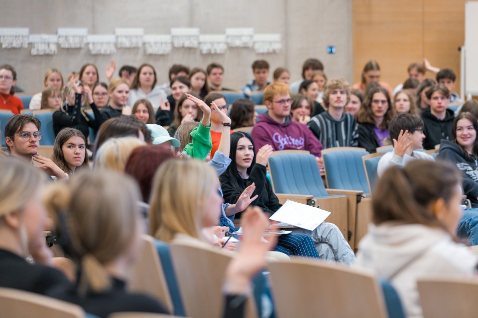 Latvijas Universitātes pasākums «Padomi eksāmeniem». null