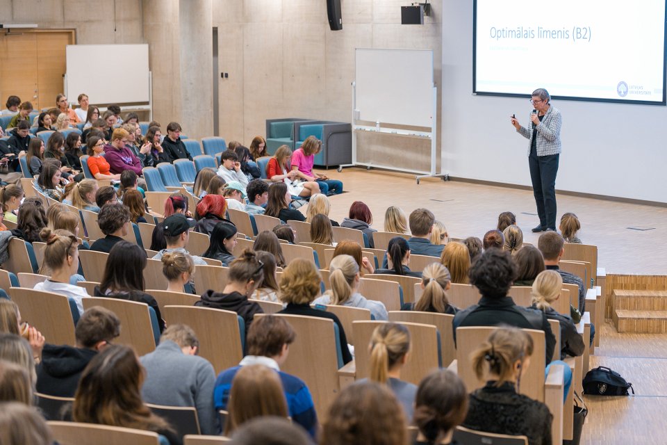 Latvijas Universitātes pasākums «Padomi eksāmeniem». null