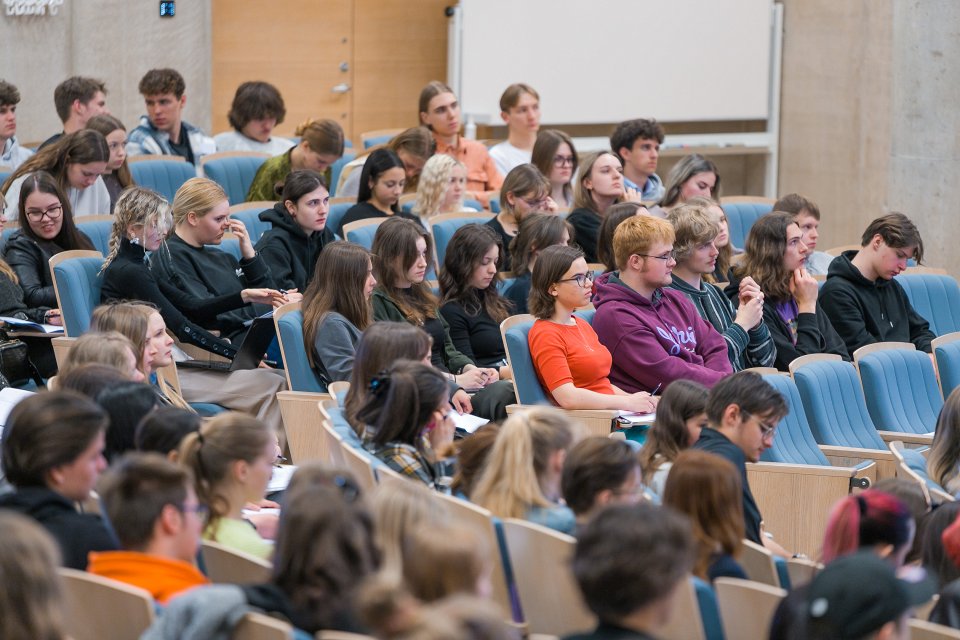 Latvijas Universitātes pasākums «Padomi eksāmeniem». null