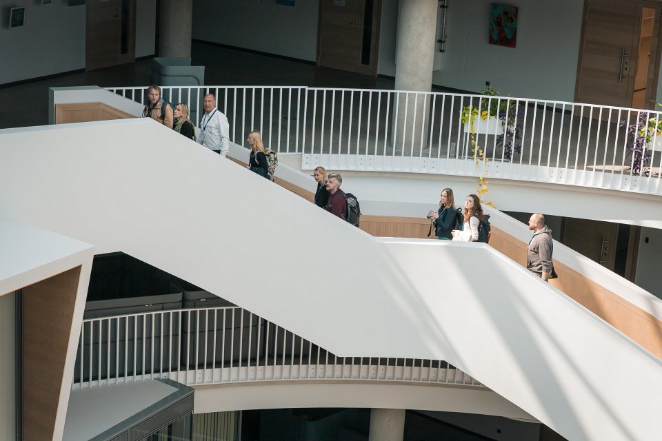 IN-HABIT projekta partneru vizīte Latvijas Universitātes Akadēmiskajā centrā. null