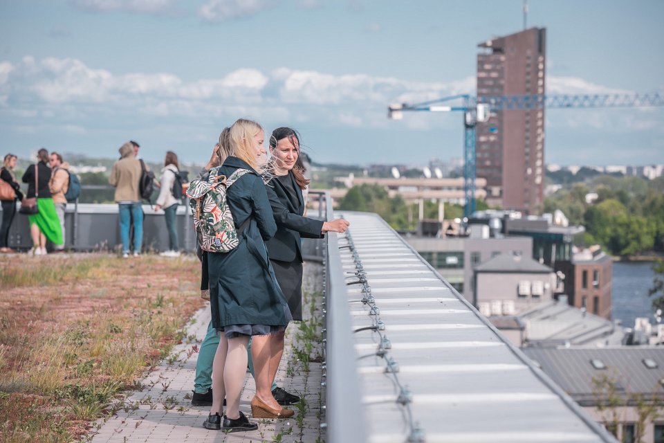 IN-HABIT projekta partneru vizīte Latvijas Universitātes Akadēmiskajā centrā. null