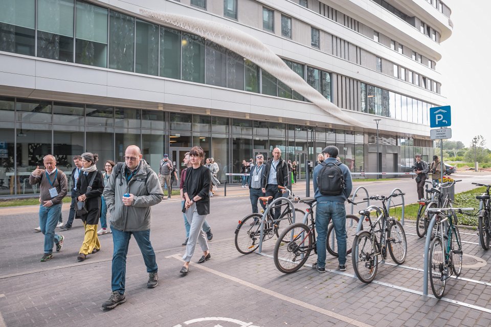 IN-HABIT projekta partneru vizīte Latvijas Universitātes Akadēmiskajā centrā. null