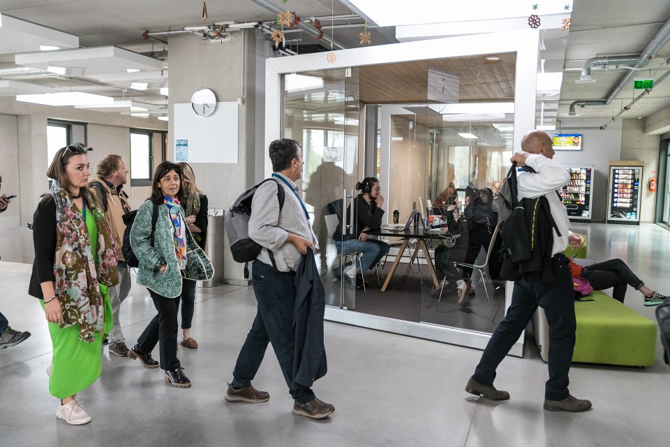 IN-HABIT projekta partneru vizīte Latvijas Universitātes Akadēmiskajā centrā. null