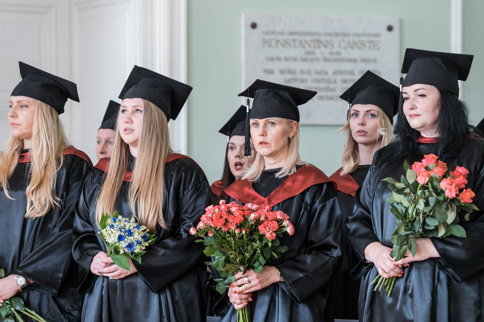 Uzturzinātnes maģistra studiju programmas absolventu izlaidums. null