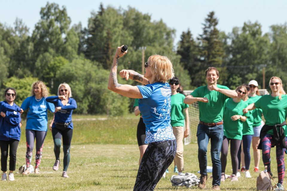 Latvijas Universitātes darbinieku sporta spēles. null