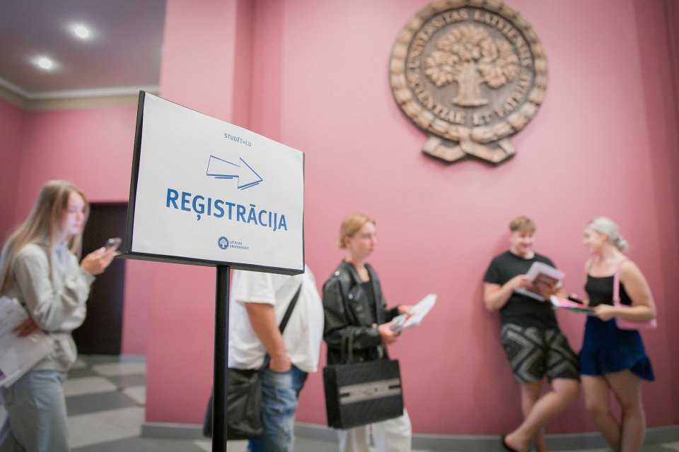 Pieteikšanās studijām Latvijas Universitātē. null