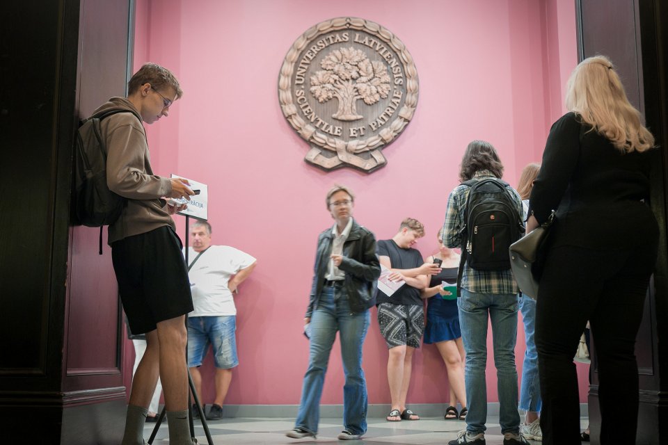 Pieteikšanās studijām Latvijas Universitātē. null