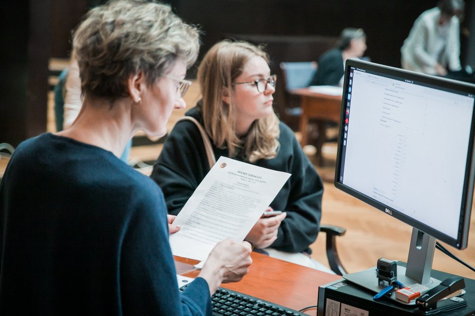 Pieteikšanās studijām Latvijas Universitātē. null