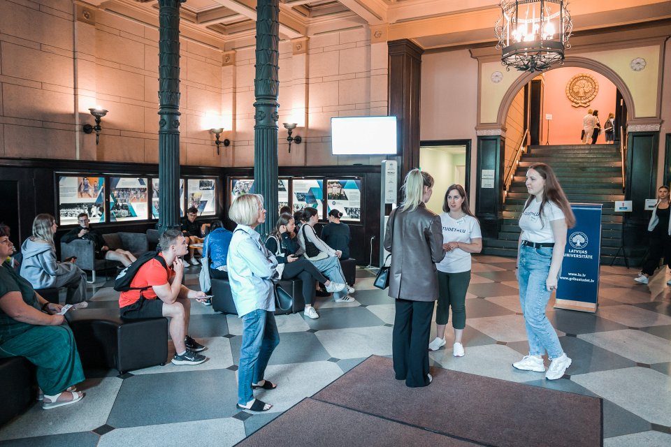 Pieteikšanās studijām Latvijas Universitātē. null